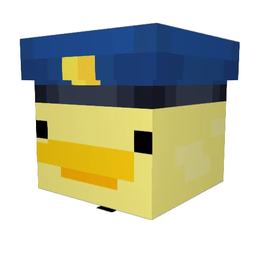Worldcup711 Minecraft avatar head, 3D render