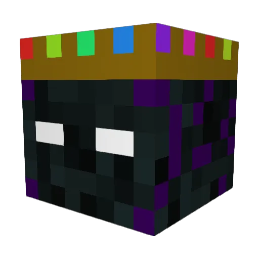 WormBoy247 Minecraft avatar head, 3D render