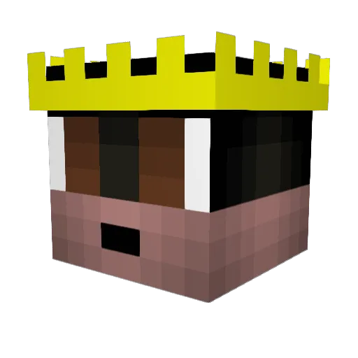 WormiestTyrant Minecraft avatar head, 3D render