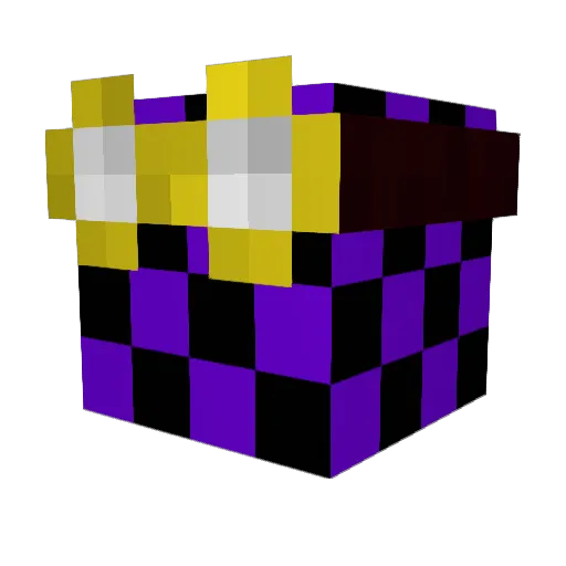 Wormirr Minecraft avatar head, 3D render