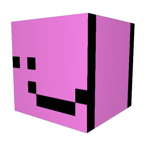 WorthWild Minecraft avatar head, 3D render