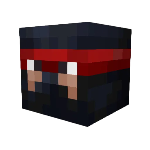 Worthyknight767 Minecraft avatar head, 3D render