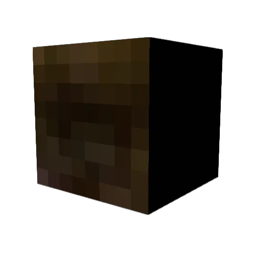 Woutaah Minecraft avatar head, 3D render