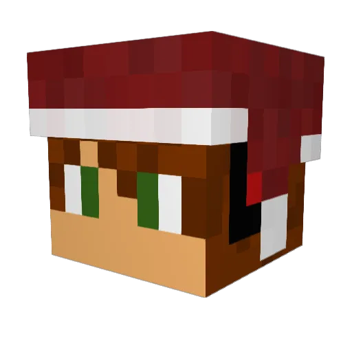 WouterStein Minecraft avatar head, 3D render