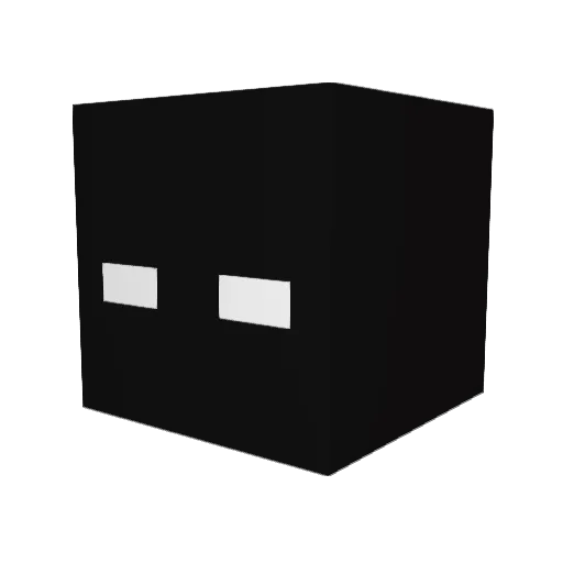 Woxfe1 Minecraft avatar head, 3D render