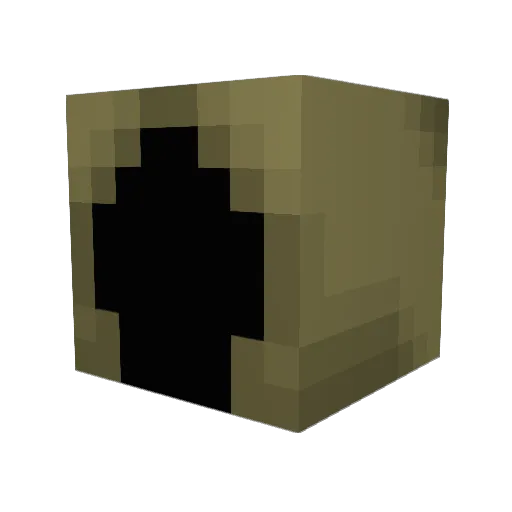 Woxler Minecraft avatar head, 3D render