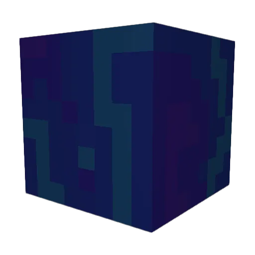 Wraxles Minecraft avatar head, 3D render