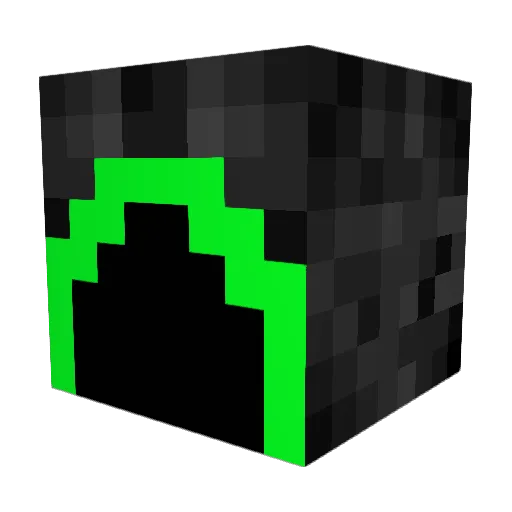 WreaveI Minecraft avatar head, 3D render