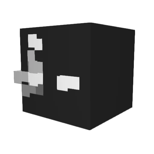 WreckItReece1 Minecraft avatar head, 3D render