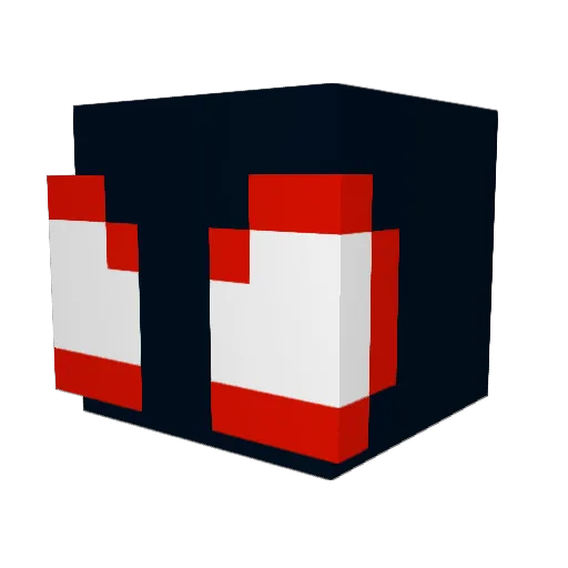 WreckTR Minecraft avatar head, 3D render