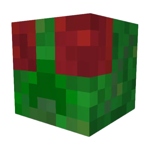 WreckingFalcon Minecraft avatar head, 3D render