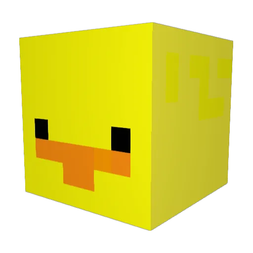Wren_02 Minecraft avatar head, 3D render