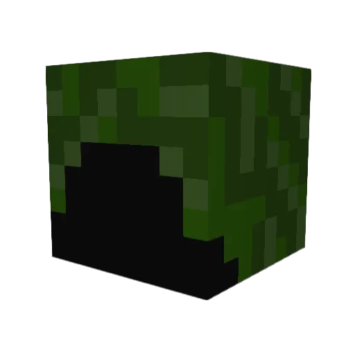 Wren_M3 Minecraft avatar head, 3D render