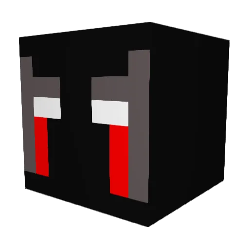 WrestlingChamp Minecraft avatar head, 3D render