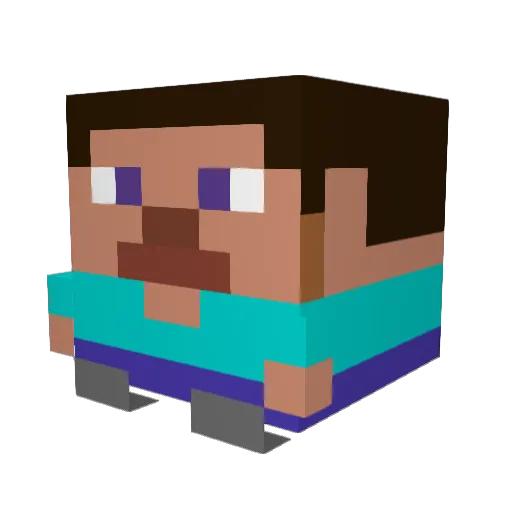 Wrizz_69 Minecraft avatar head, 3D render