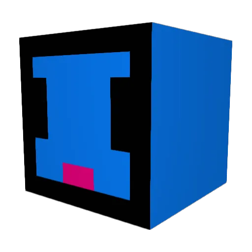 Wtfmxke Minecraft avatar head, 3D render