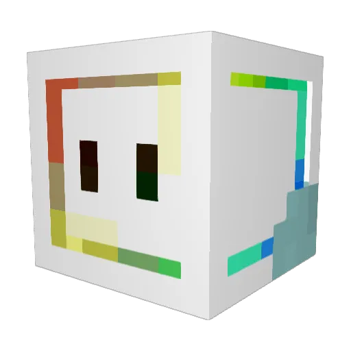 Wu_Xing__ Minecraft avatar head, 3D render