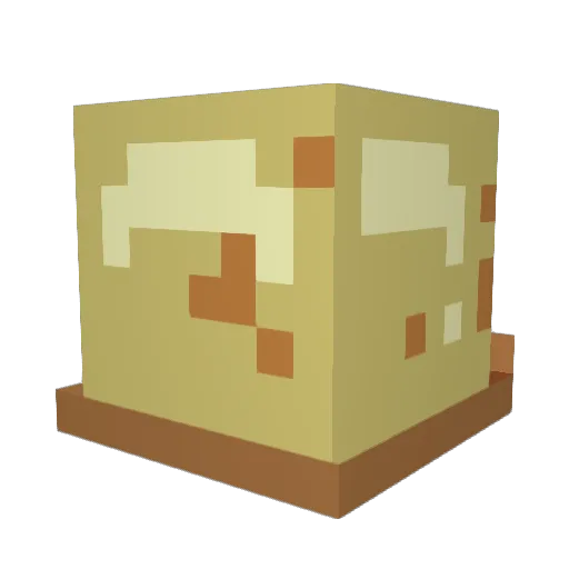Wuffle_Perp Minecraft avatar head, 3D render