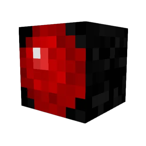 Wumer Minecraft avatar head, 3D render