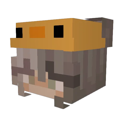 WunderSchlau Minecraft avatar head, 3D render