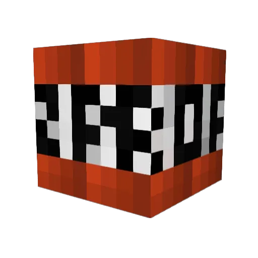 Wunderharke5000 Minecraft avatar head, 3D render