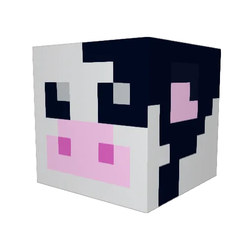 WupaReyesW Minecraft avatar head, 3D render
