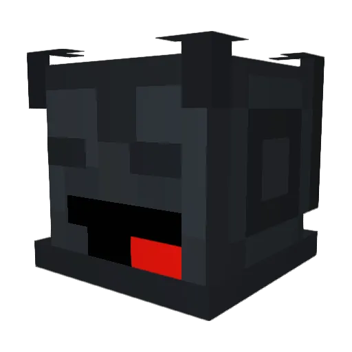 WyFi_11 Minecraft avatar head, 3D render