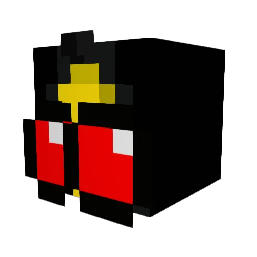 Wyatt018 Minecraft avatar head, 3D render