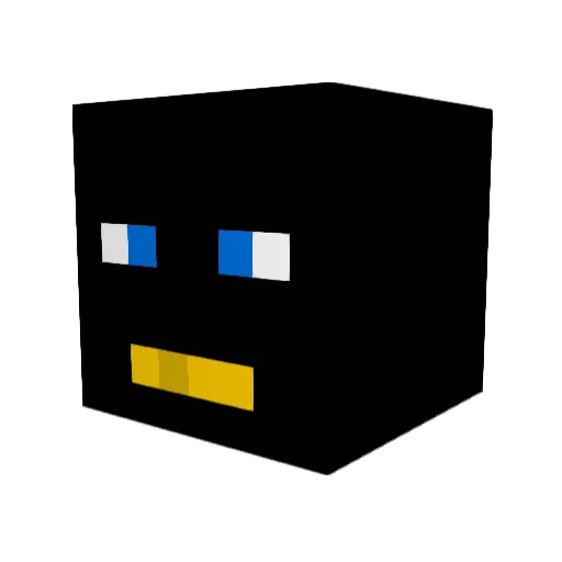 Wyatt1929 Minecraft avatar head, 3D render