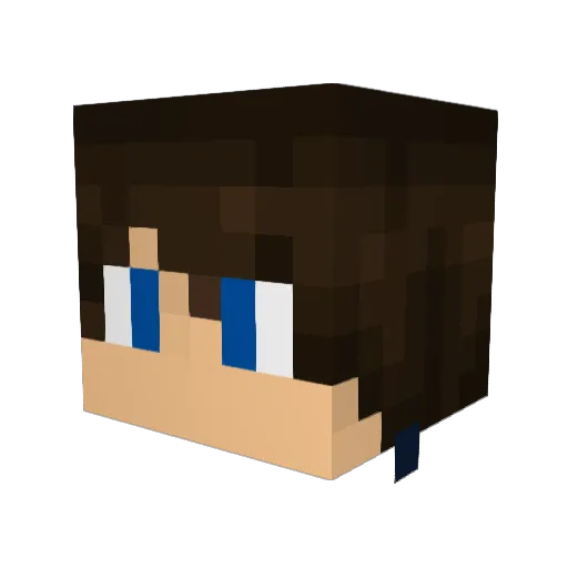 WyattTheAmazing Minecraft avatar head, 3D render