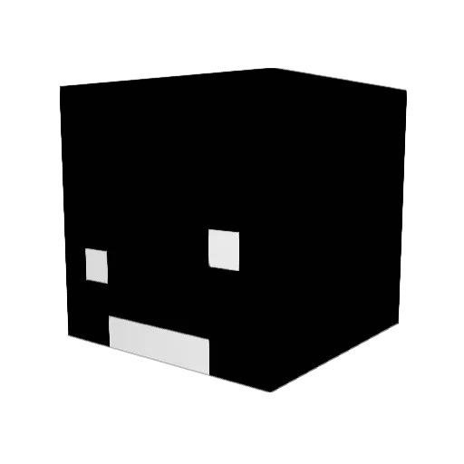 WyattWalrus Minecraft avatar head, 3D render