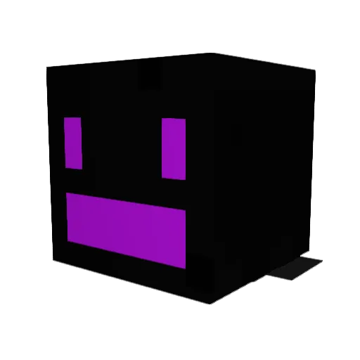 Wydrioth Minecraft avatar head, 3D render