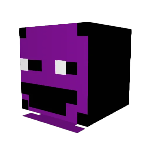 Wyld_Sandwich Minecraft avatar head, 3D render