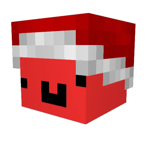 Wylvenn Minecraft avatar head, 3D render