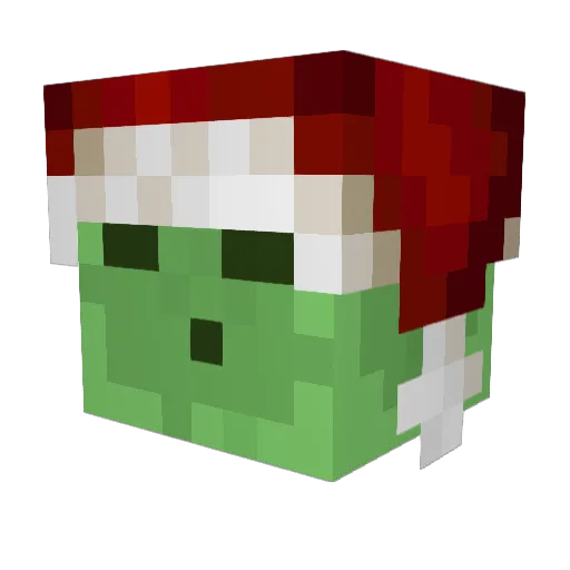 WyngeDevyl Minecraft avatar head, 3D render