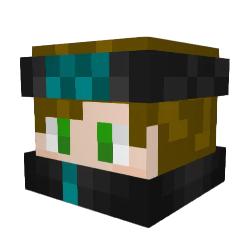 WynterCA Minecraft avatar head, 3D render