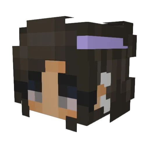 WyntrStar Minecraft avatar head, 3D render