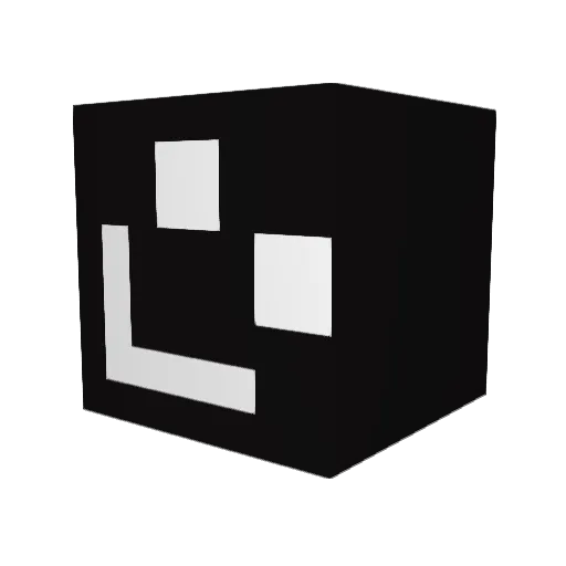 Wyrkko Minecraft avatar head, 3D render