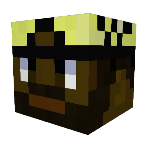 WysGoat Minecraft avatar head, 3D render