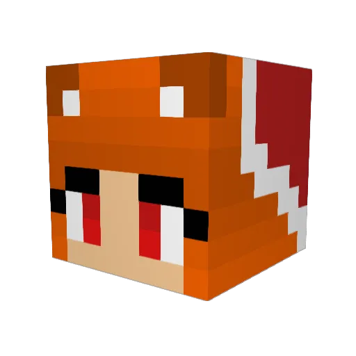 WytchfireGypsy Minecraft avatar head, 3D render