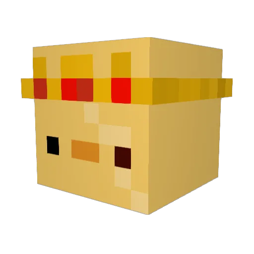 WyvernKeeper Minecraft avatar head, 3D render