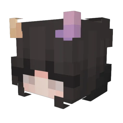 WyvernjG68 Minecraft avatar head, 3D render