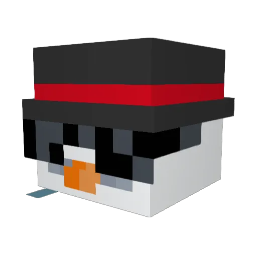 Wyvertt Minecraft avatar head, 3D render