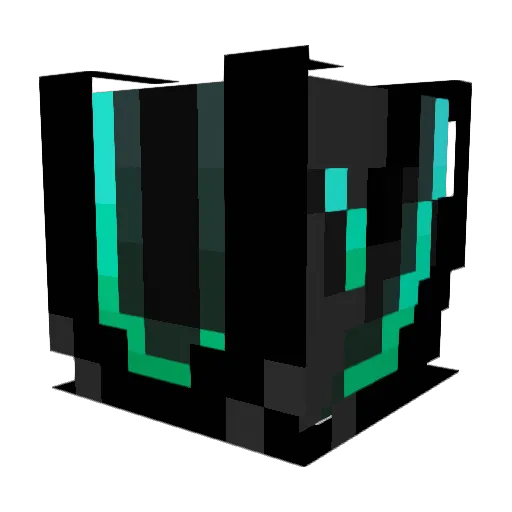 Wyvrnox Minecraft avatar head, 3D render