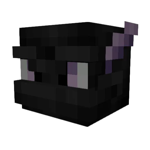 Wyvusk Minecraft avatar head, 3D render