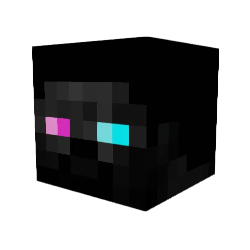 X13V Minecraft avatar head, 3D render