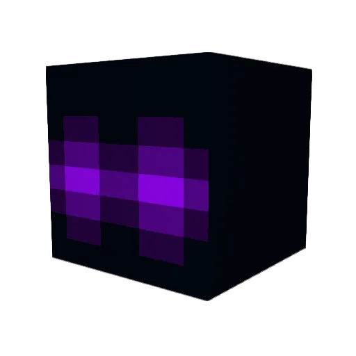 X1T0Z Minecraft avatar head, 3D render