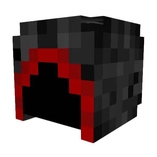 X314L Minecraft avatar head, 3D render