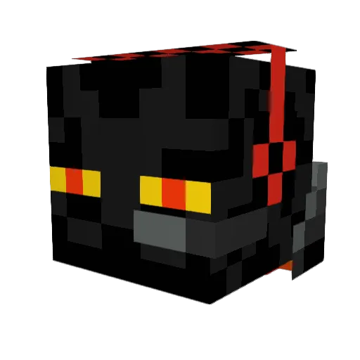 XAND3_GAM3R Minecraft avatar head, 3D render