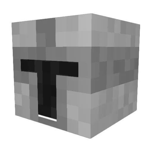 XANDER_DEZ Minecraft avatar head, 3D render